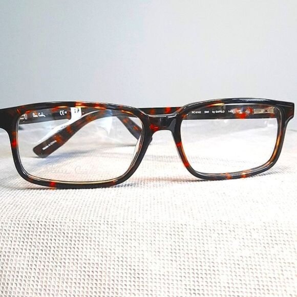 NEW Pierre Cardin Eyeglass Frame, Rx'able, Brown Tortoise HAVANA, Men 55 16 145 - Picture 1 of 7